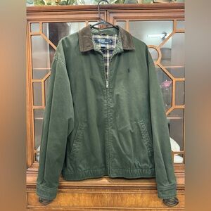 Polo by Ralph Lauren 90’s Zip up Cotton jacket Coat size L